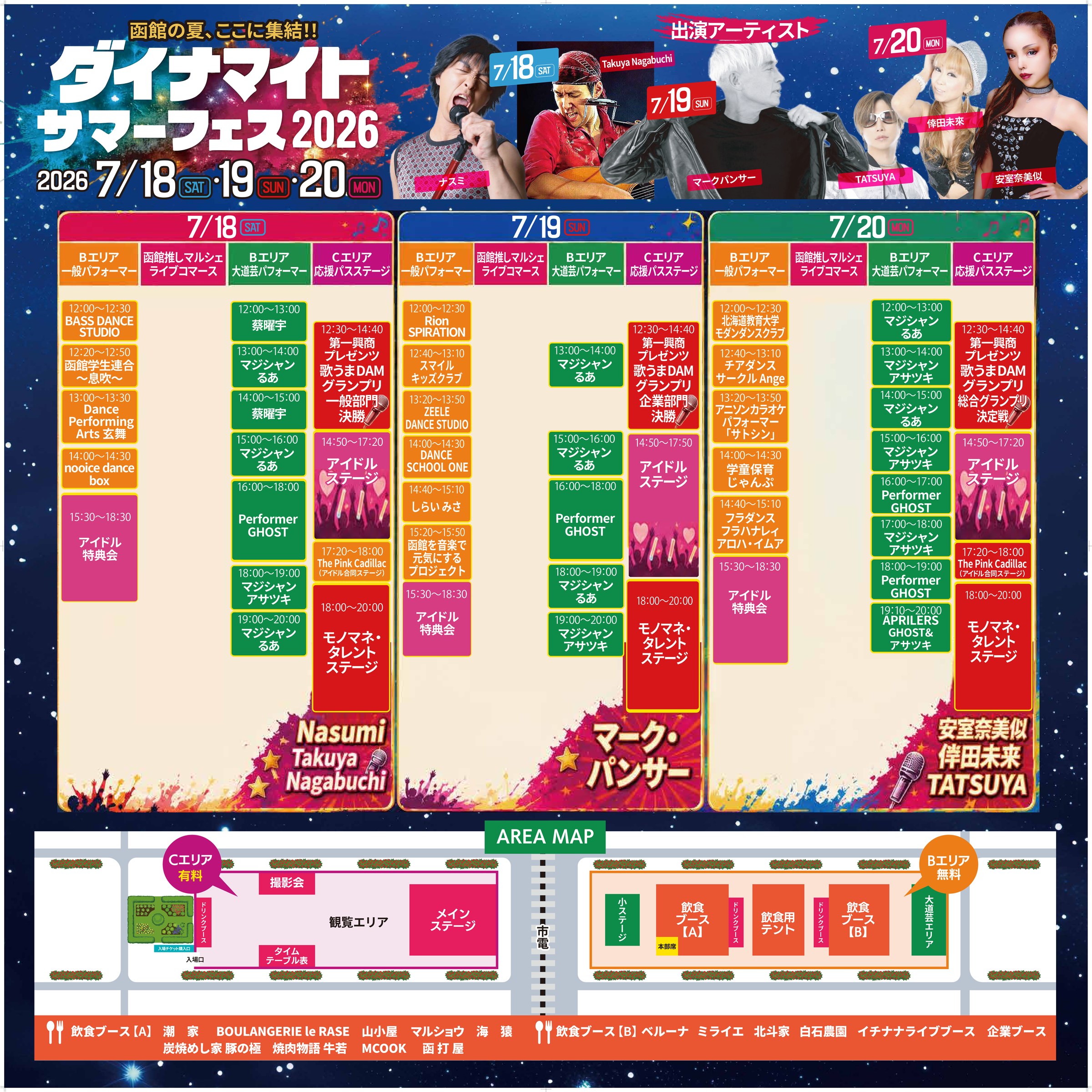 タイムテーブル